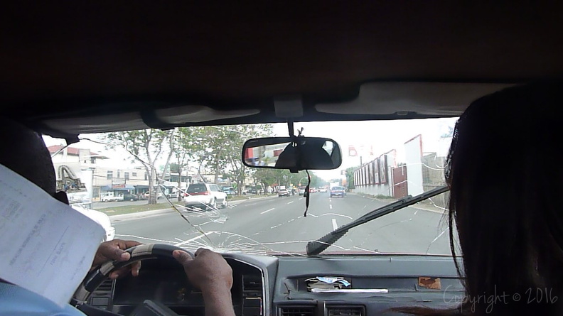 unser Taxi in Santo Domingo